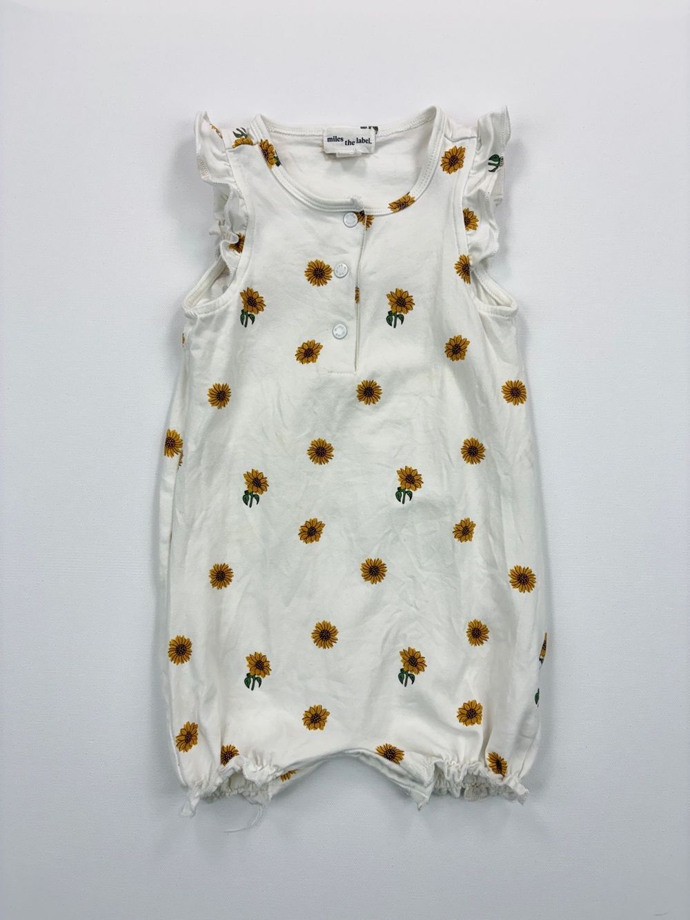 Miles the Label One-Piece Flower Shortie Romper